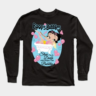 Boop's Bubbles Long Sleeve T-Shirt